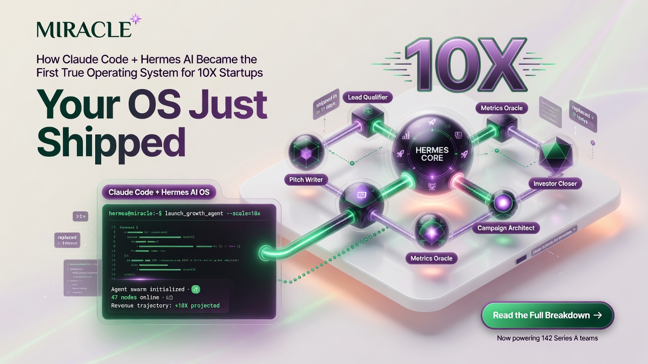 Claude Code + Hermes AI Agent: The AI Operating System That Scales Your Business 10X