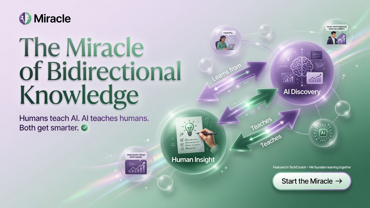 Your AI Tools Learn From You. But Can You Learn From Them? The Bidirectional Knowledge Problem and How an AI Operating System Fixes It.