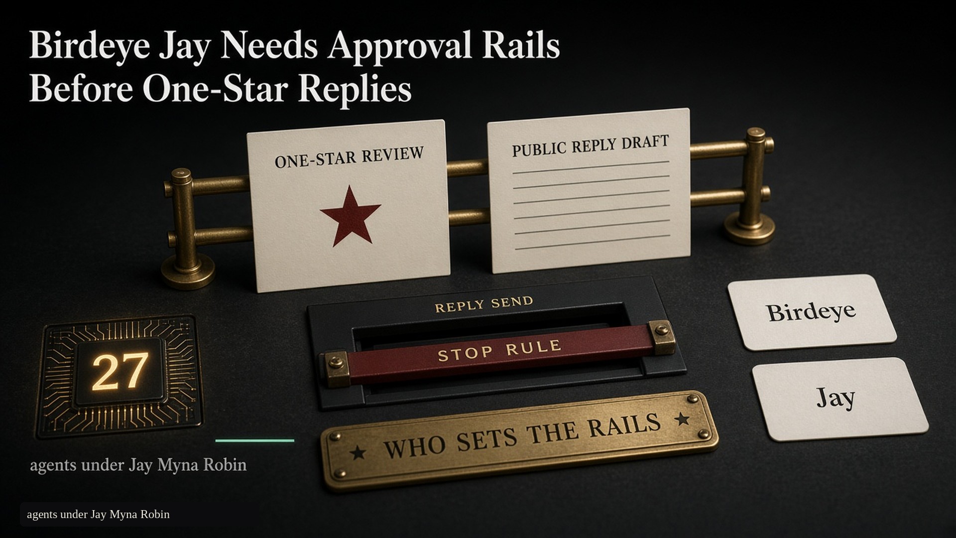 Birdeye Jay Needs Approval Rails Before One-Star Replies