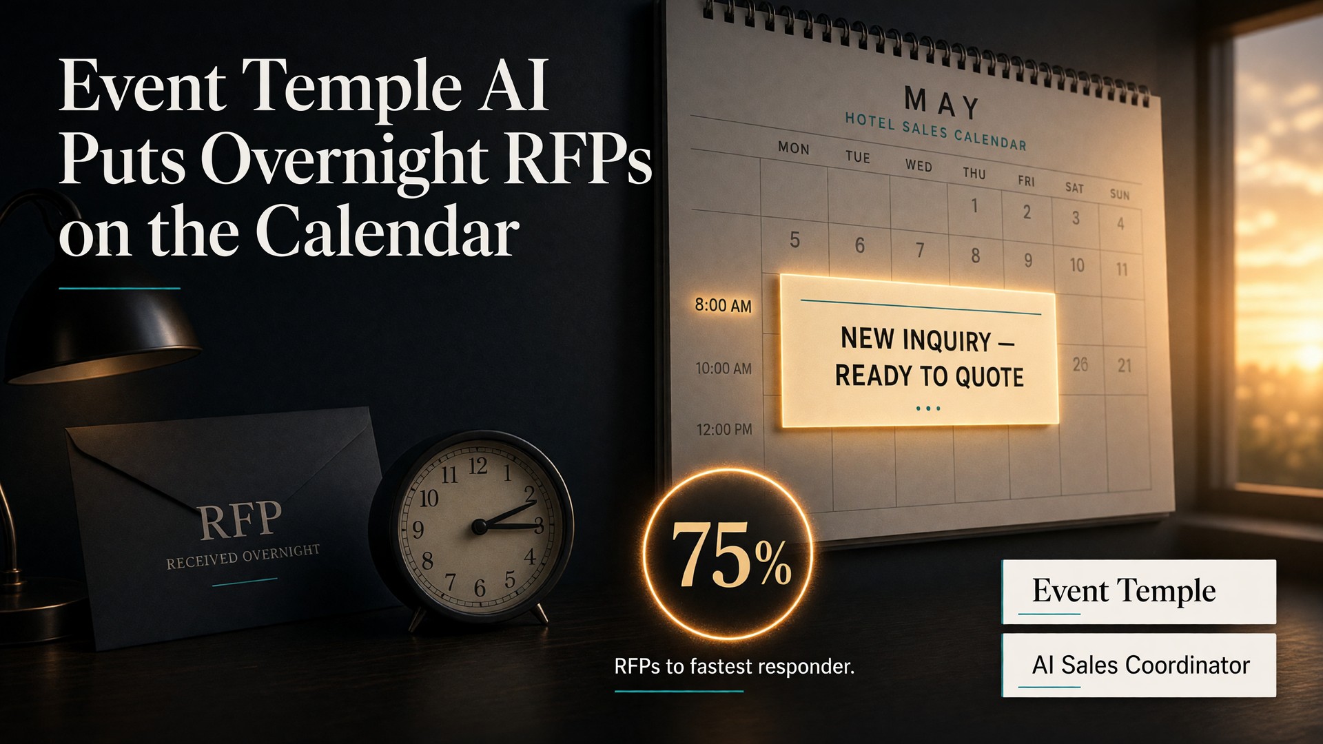 Event Temple AI Puts Overnight RFPs on the Calendar