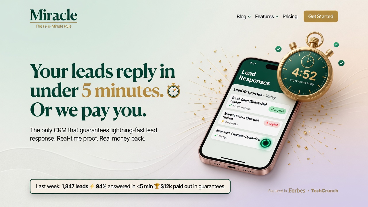 The 5-Minute Rule Is Getting Worse: Why 63.5% of Leads Never Get a Reply (and What SMBs Can Do About It)
