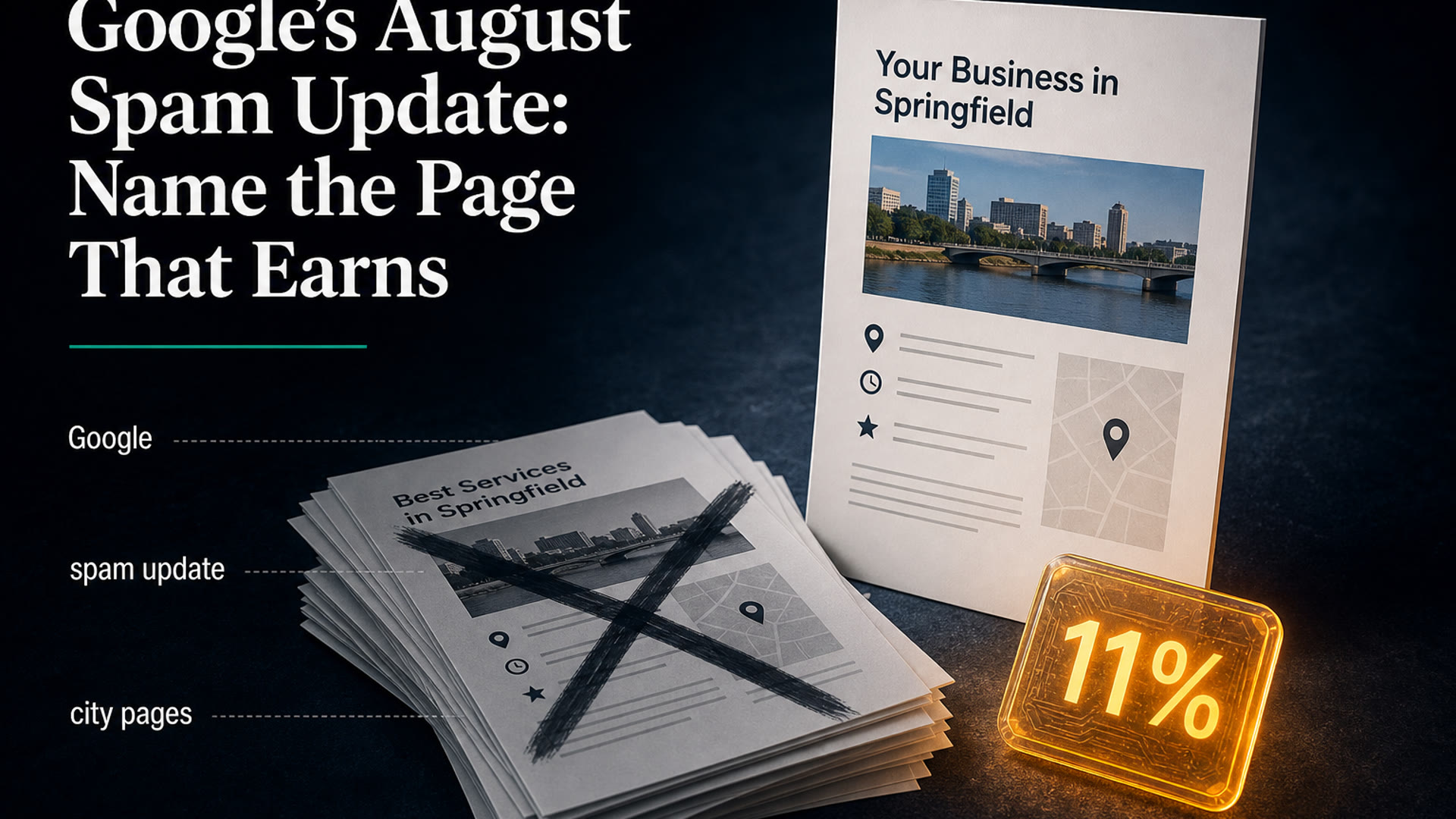 Google's August Spam Update: Name the Page That Earns