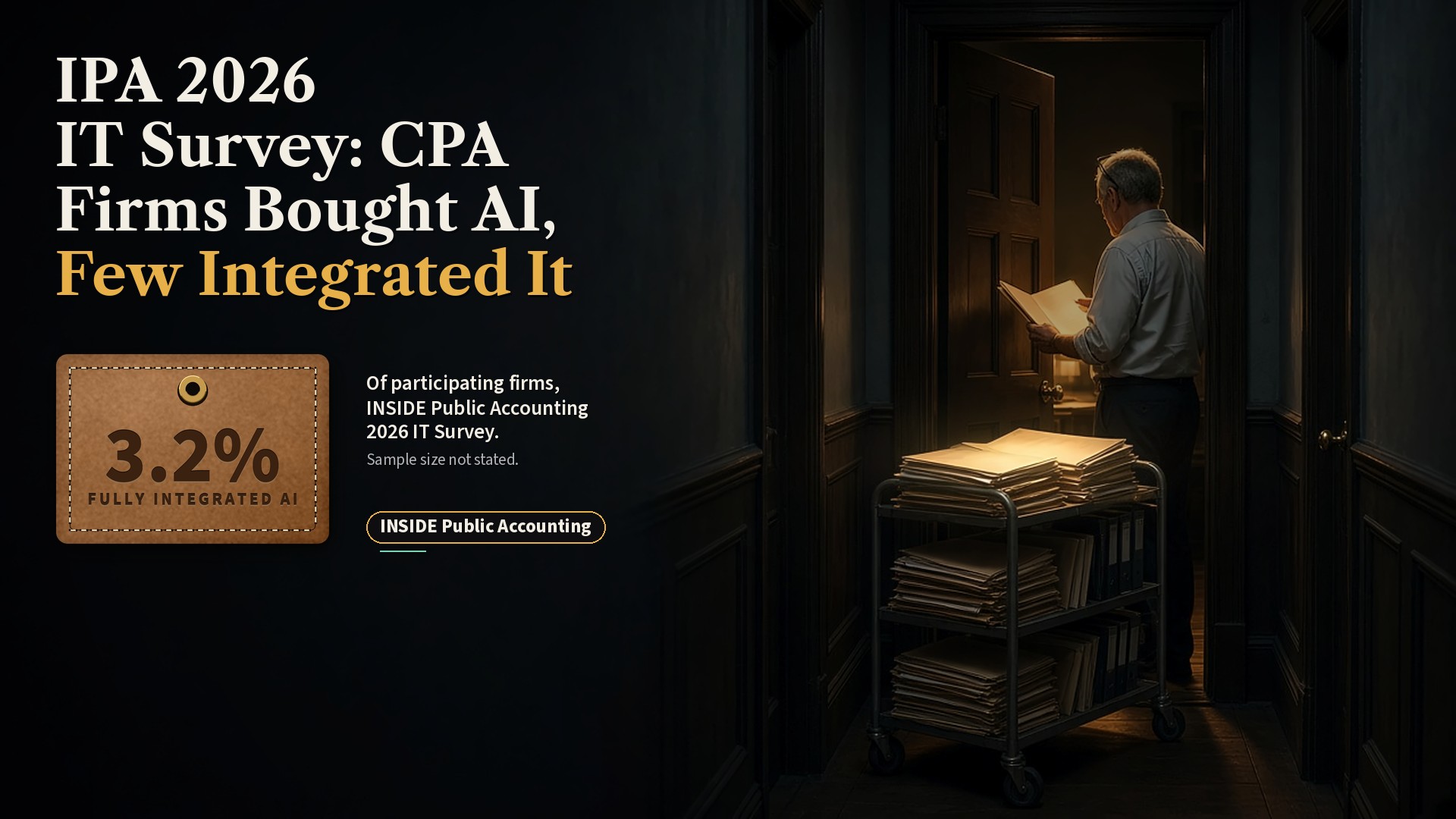IPA 2026 IT Survey: CPA Firms Bought AI, Few Integrated It