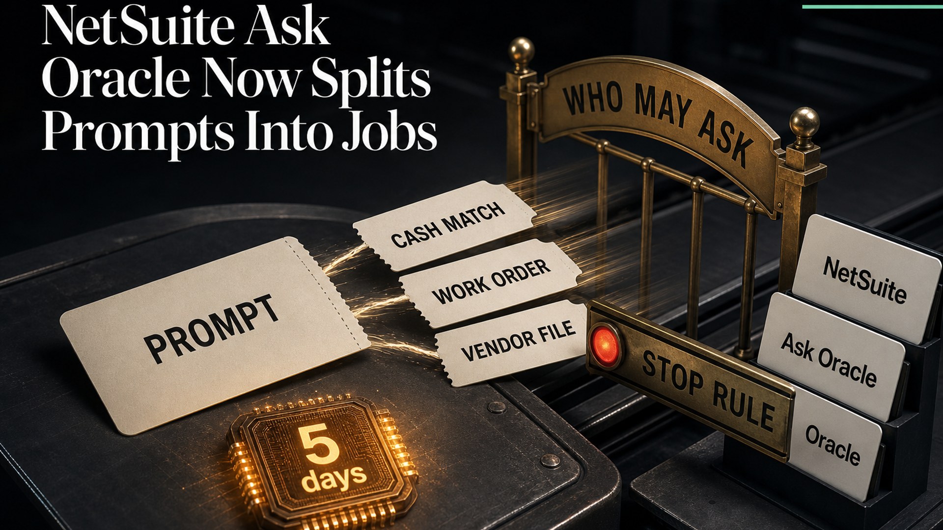 NetSuite Ask Oracle Now Splits Prompts Into Jobs