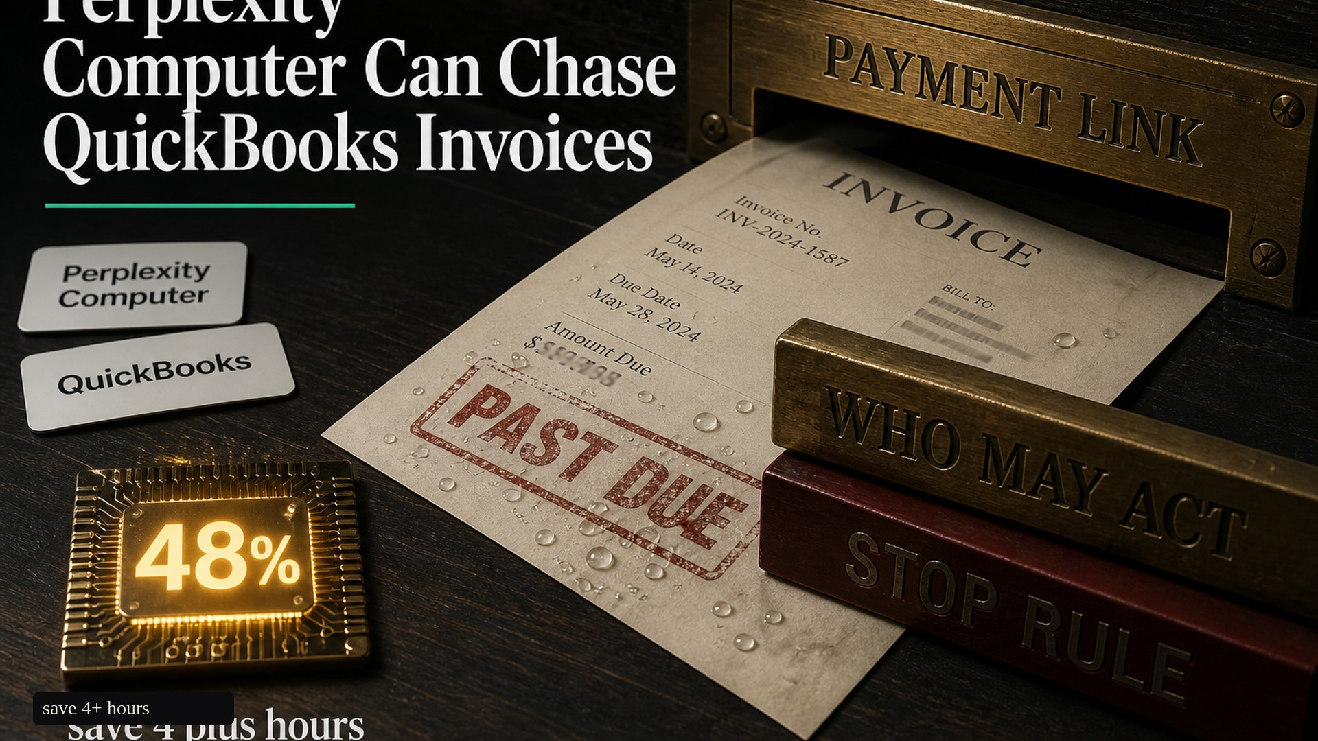 Perplexity Computer Can Chase QuickBooks Invoices