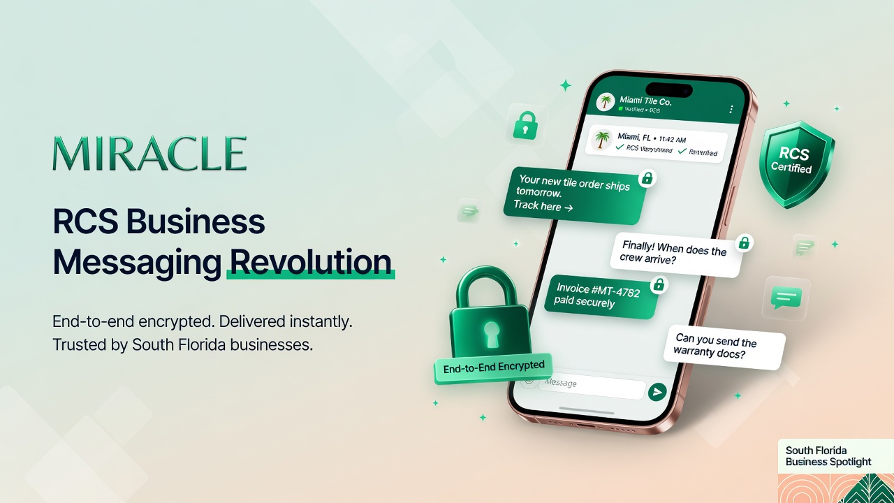 The RCS Revolution: Why Every South Florida Business Needs to Rethink Business Messaging in 2026