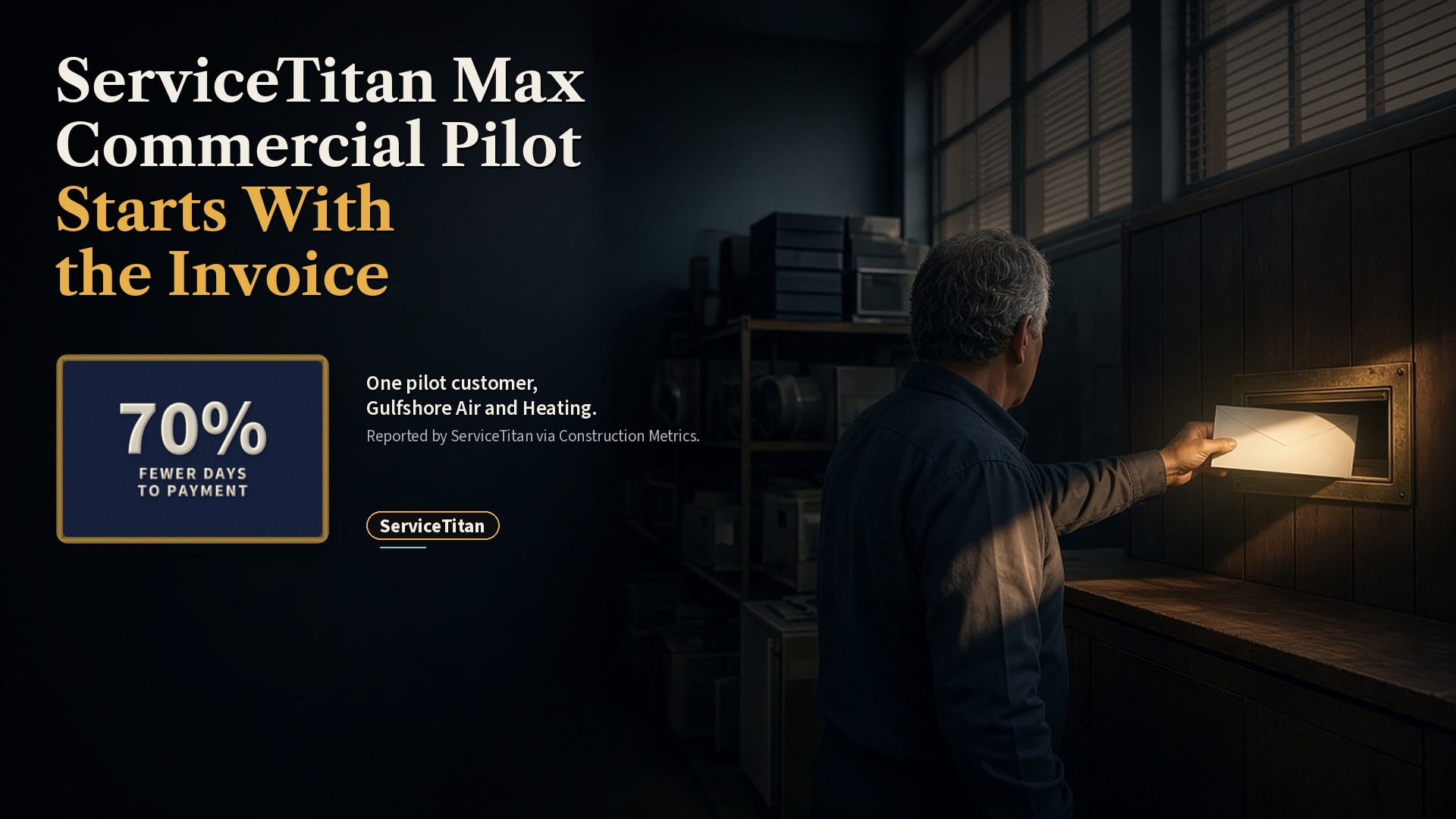 ServiceTitan Max Commercial Pilot Starts With the Invoice