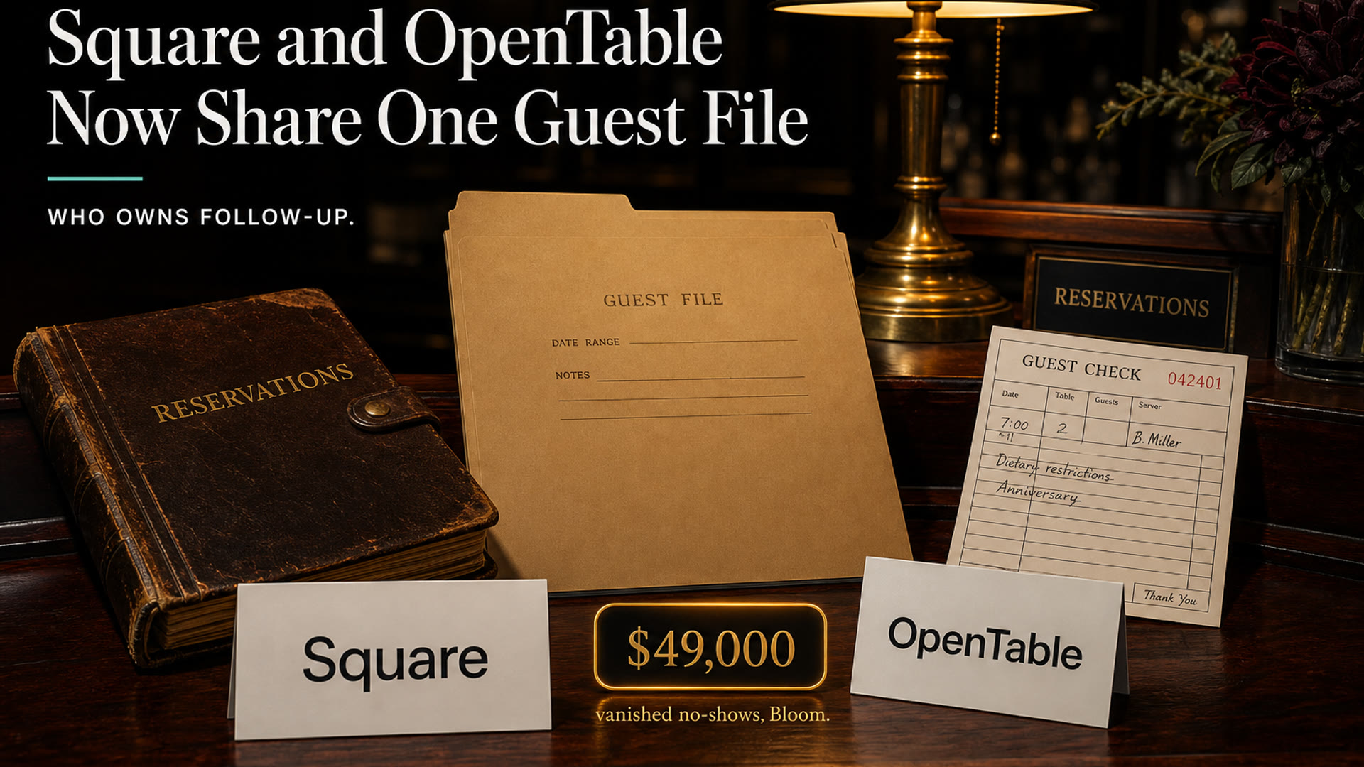 Square and OpenTable Now Share One Guest File