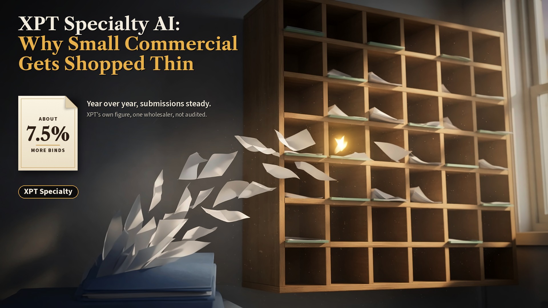 XPT Specialty AI: Why Small Commercial Gets Shopped Thin